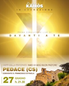 Presentazione di “Davanti a Te”